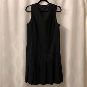 Theory Little Black Dress with pleated skirt